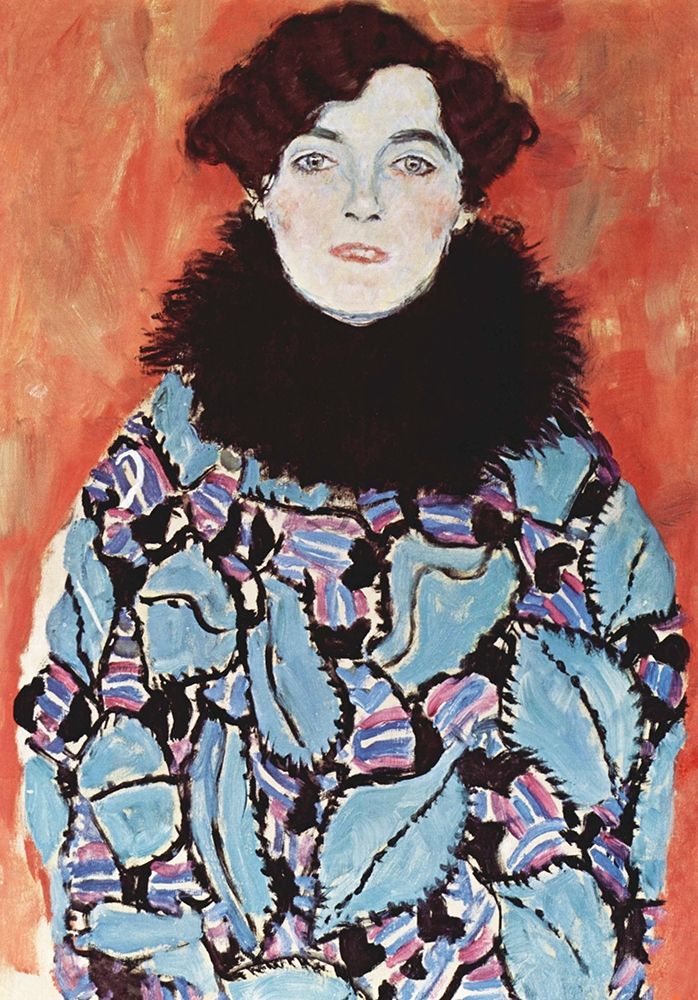 Portrait of Johanna Staude art print by Gustav Klimt for $57.95 CAD