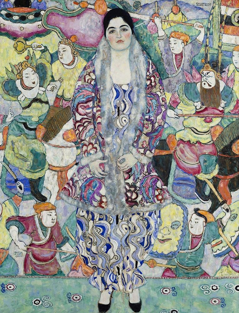 Portrait of Friederike Maria Beer art print by Gustav Klimt for $57.95 CAD