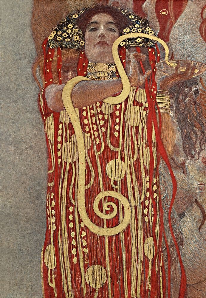 Hygieia art print by Gustav Klimt for $57.95 CAD