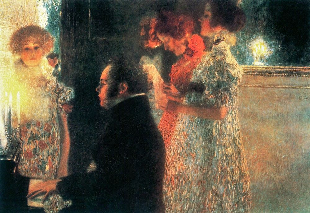 Schubert at the Piano II art print by Gustav Klimt for $57.95 CAD