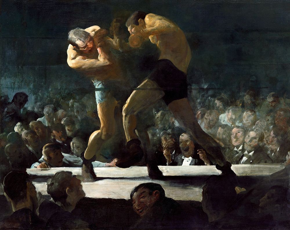 Club Night art print by George Bellows for $57.95 CAD