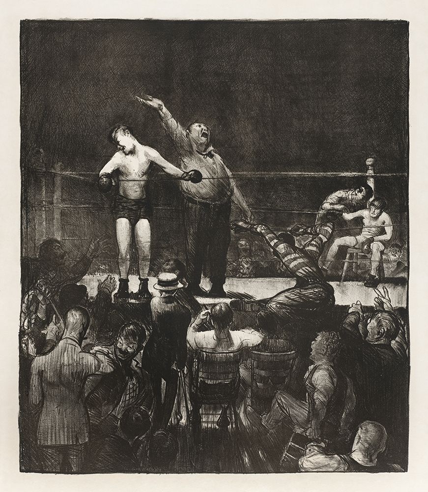 Introducing the champion art print by George Bellows for $57.95 CAD