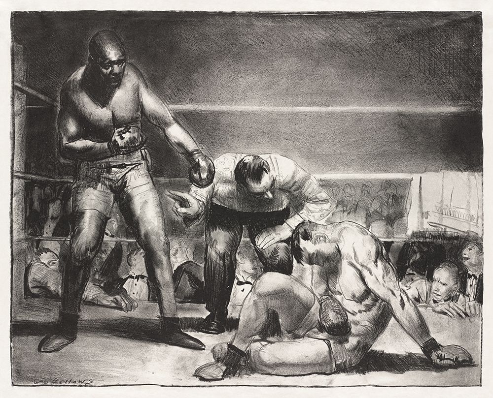 The white hope art print by George Bellows for $57.95 CAD