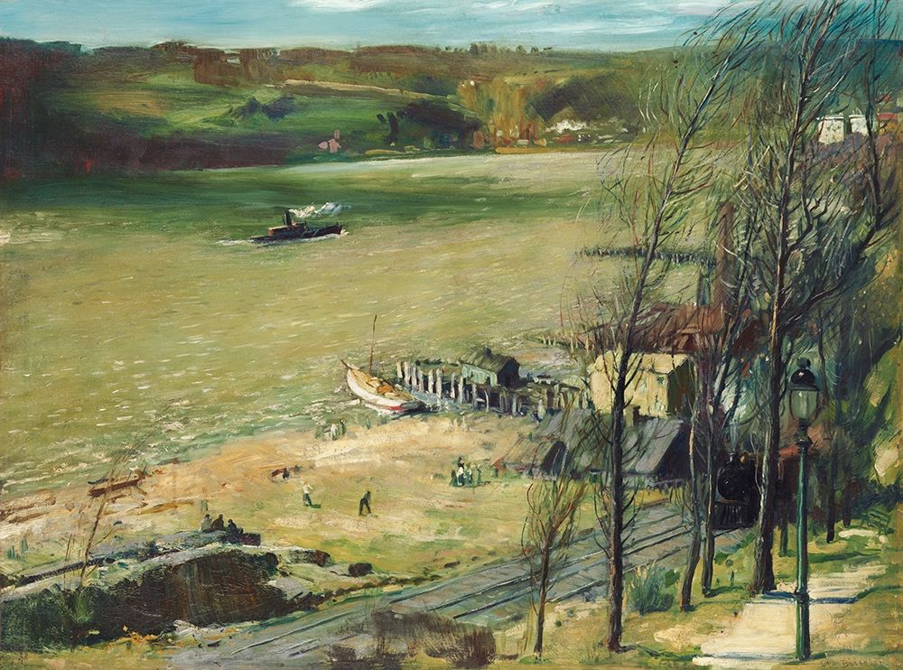 Up the Hudson art print by George Bellows for $57.95 CAD