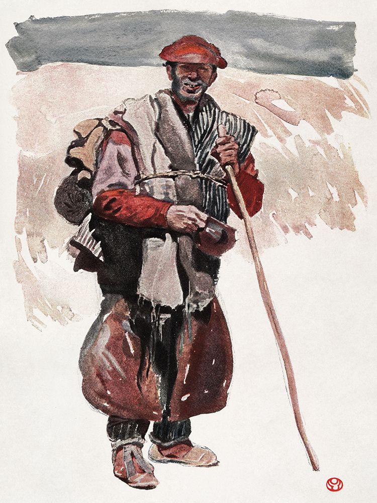 A Spanish tramp art print by Edward Penfield for $57.95 CAD