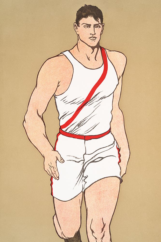 Runner 1908 art print by Edward Penfield for $57.95 CAD