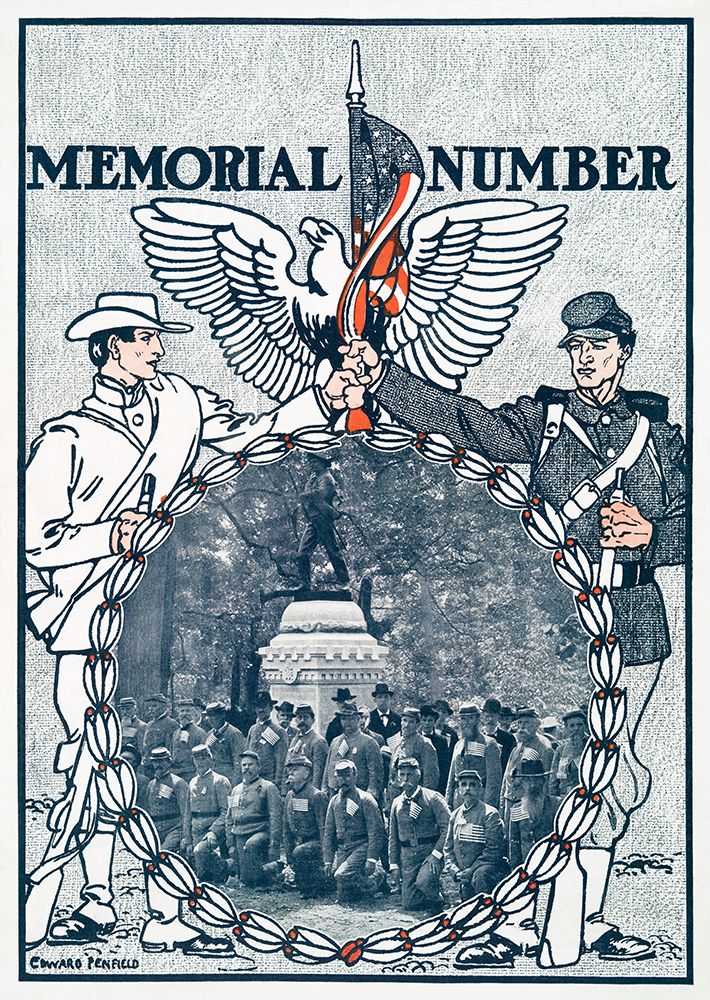 Memorial Number art print by Edward Penfield for $57.95 CAD
