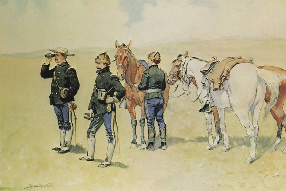 The Scouts art print by Frederic Remington for $57.95 CAD