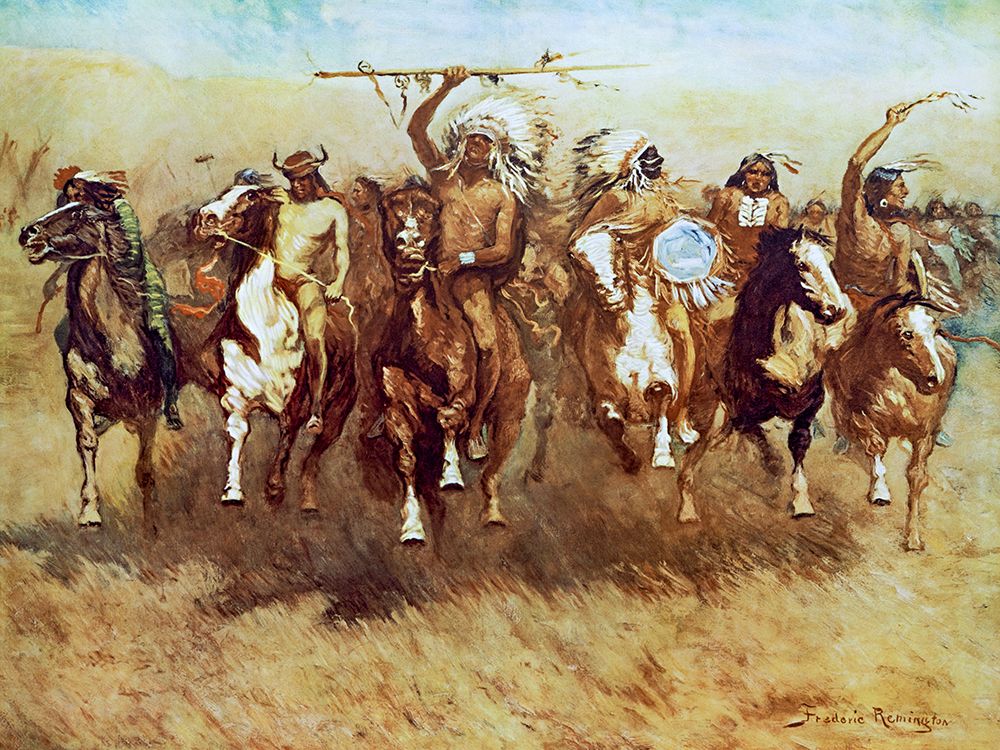 Victory Dance art print by Frederic Remington for $57.95 CAD