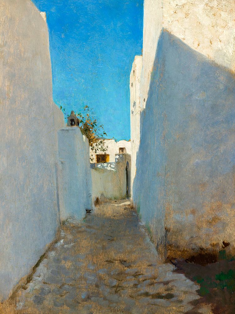 A Moroccan Street Scene art print by John Singer Sargent for $57.95 CAD