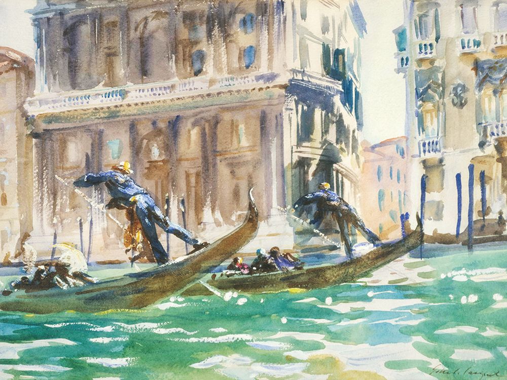 View of Venice art print by John Singer Sargent for $57.95 CAD