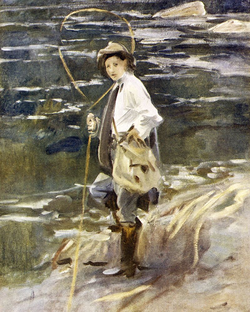 Angling in British Art Through Five Centuries art print by John Singer Sargent for $57.95 CAD