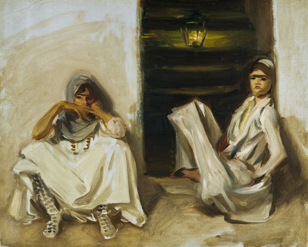 Two Arab Women art print by John Singer Sargent for $57.95 CAD