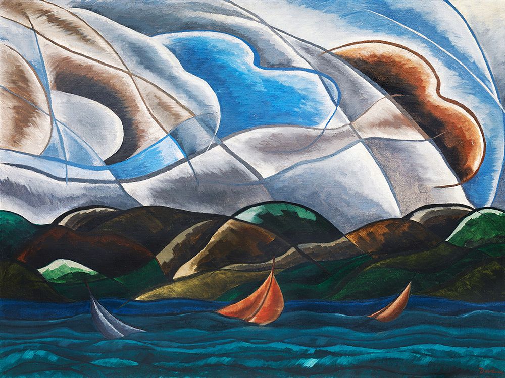 Clouds and Water art print by Arthur Dove for $57.95 CAD