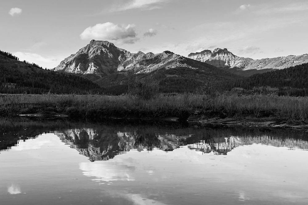 Soda Butte Creek Sunset Reflections, Yellowstone National Park art print by The Yellowstone Collection for $57.95 CAD