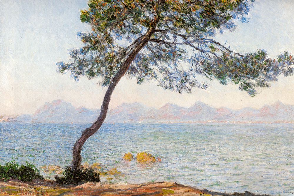 Antibes with tree 1888 art print by Claude Monet for $57.95 CAD