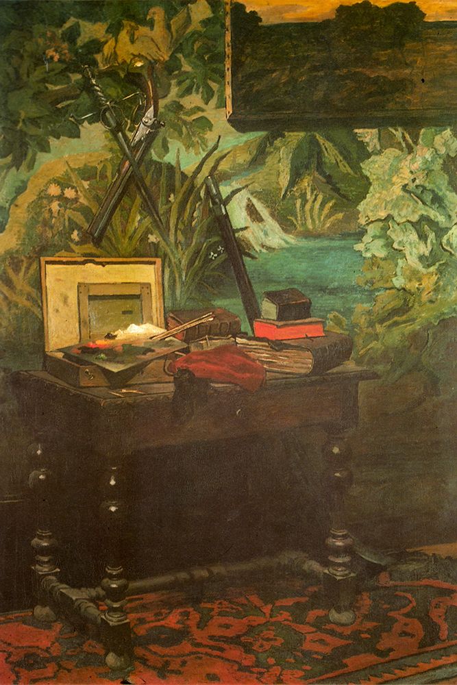 Corner of the studio 1861 art print by Claude Monet for $57.95 CAD