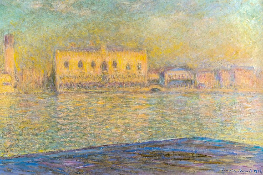 Doges Palace I 1908 art print by Claude Monet for $57.95 CAD