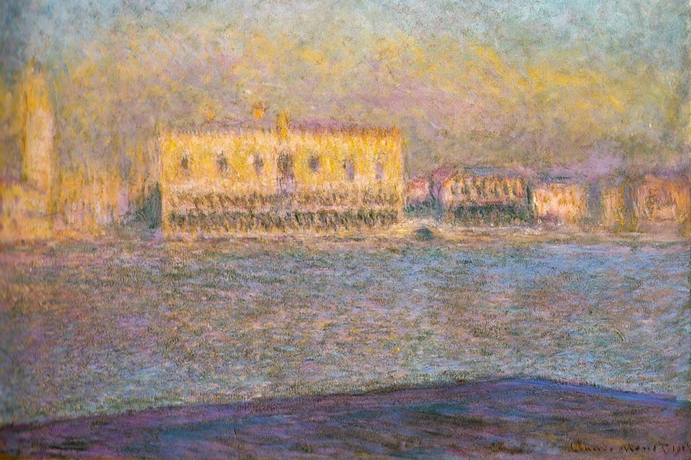 Doges Palace II 1909 art print by Claude Monet for $57.95 CAD
