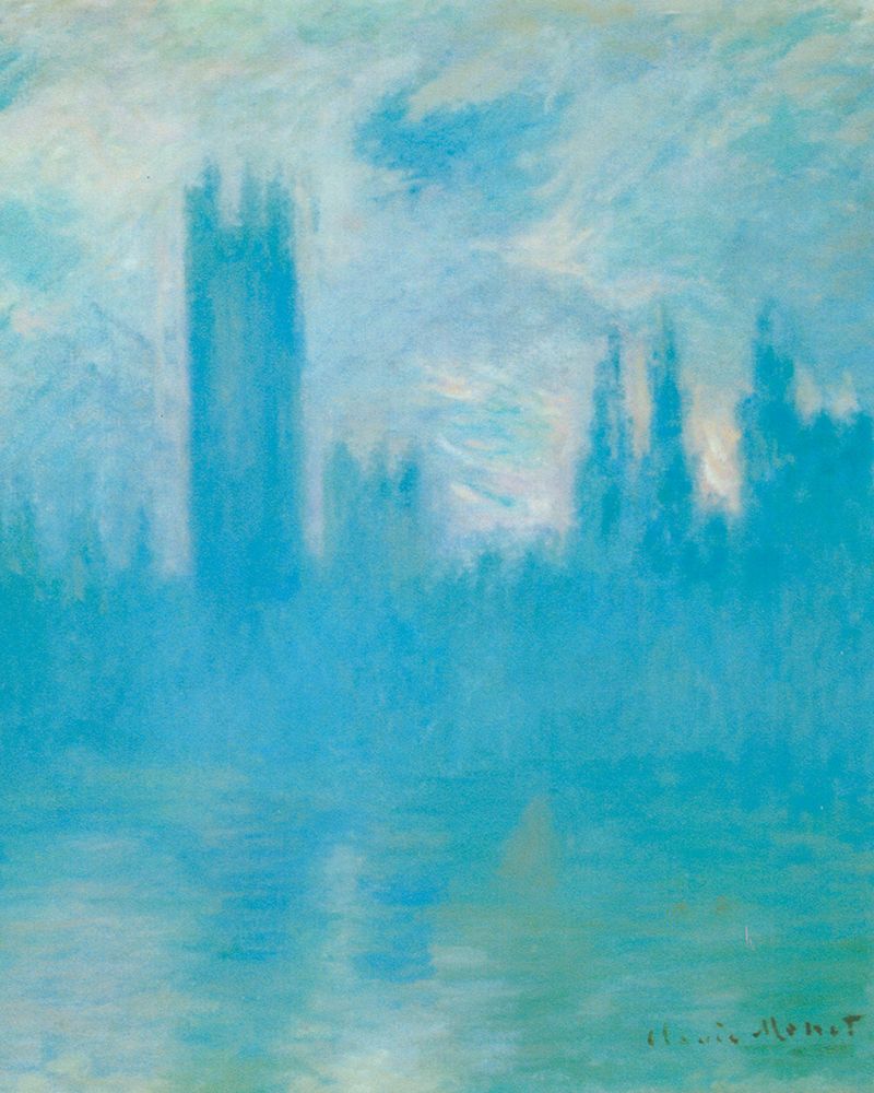 Houses of Parliament 1900 art print by Claude Monet for $57.95 CAD