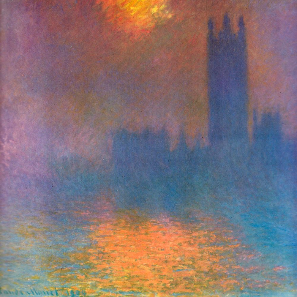 Houses of Parliament 1904 art print by Claude Monet for $57.95 CAD
