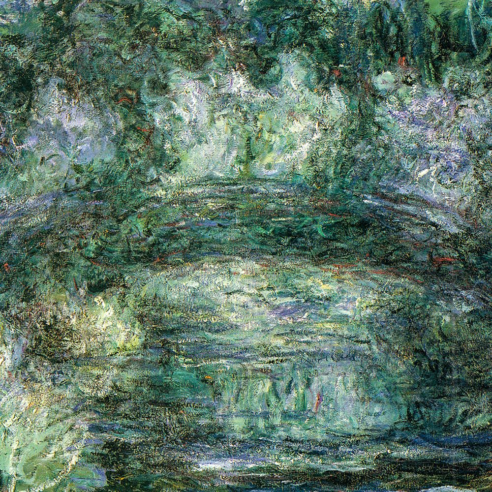 Japanese bridge 1918 art print by Claude Monet for $57.95 CAD