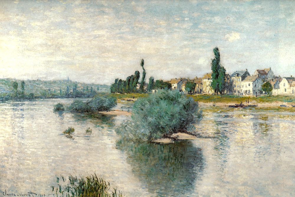 Lavacourt 1880 art print by Claude Monet for $57.95 CAD