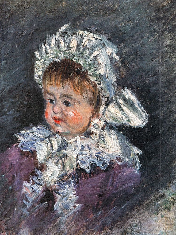 Portrait of Michel Monet as a baby 1878 art print by Claude Monet for $57.95 CAD