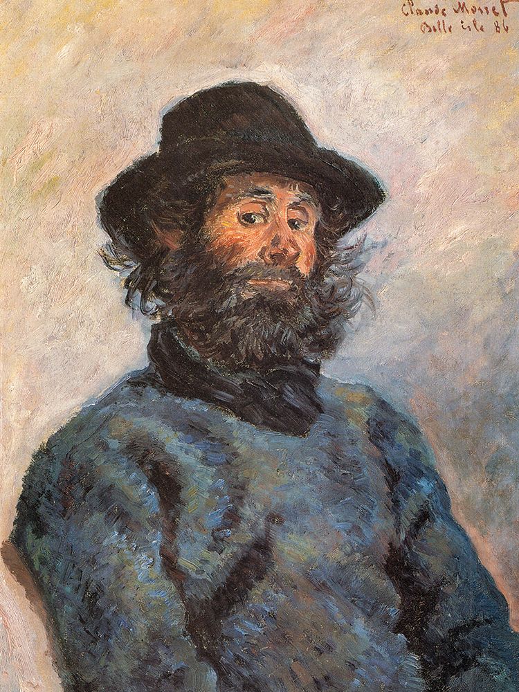 Portrait of Poly 1886 art print by Claude Monet for $57.95 CAD
