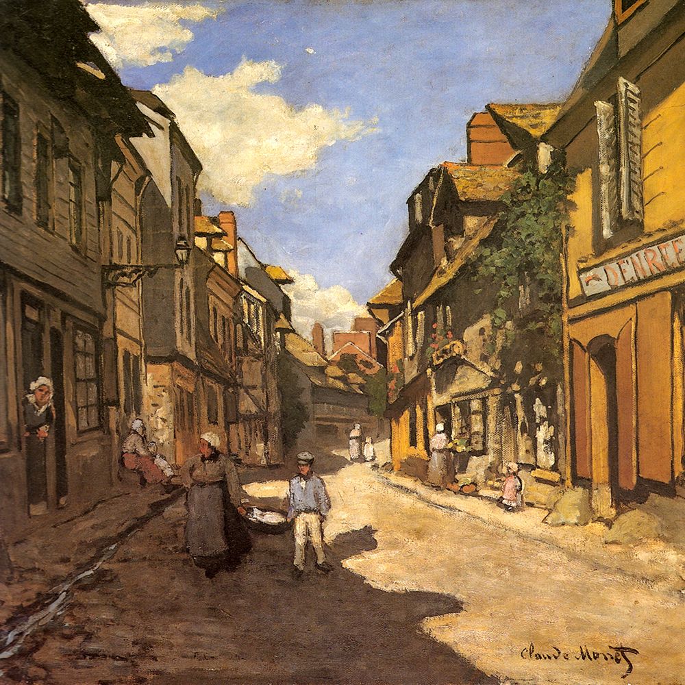 Rue de la Bavolle 1864 art print by Claude Monet for $57.95 CAD