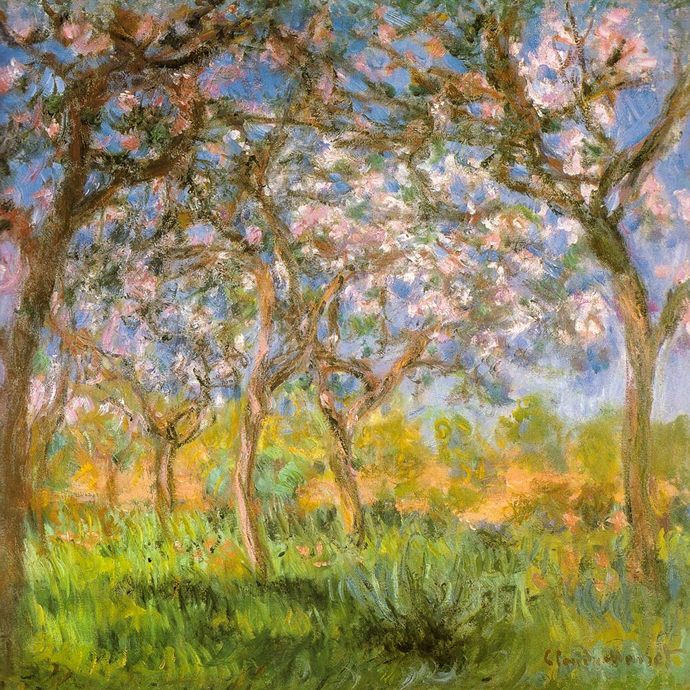 Spring 1900 art print by Claude Monet for $57.95 CAD
