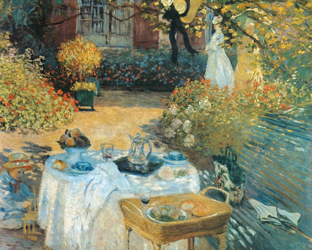 The Luncheon 1873 art print by Claude Monet for $57.95 CAD