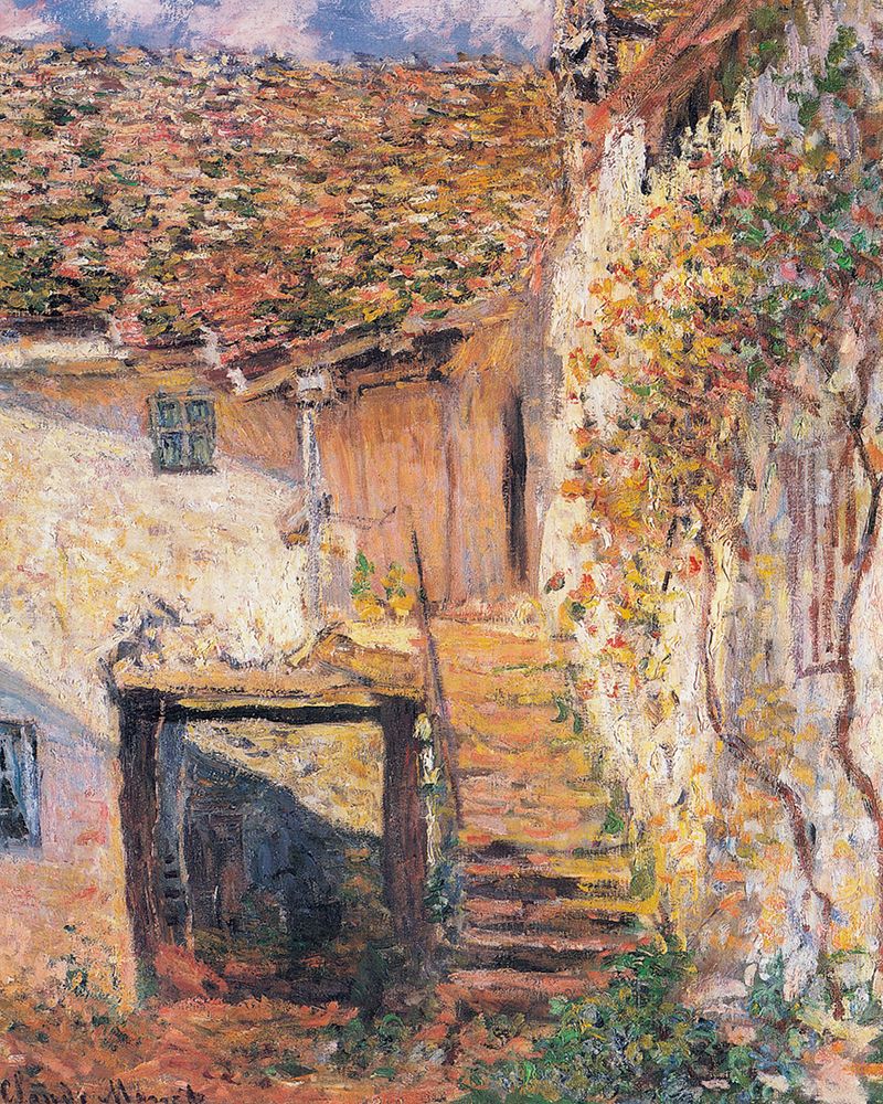 The Stairs 1878 art print by Claude Monet for $57.95 CAD
