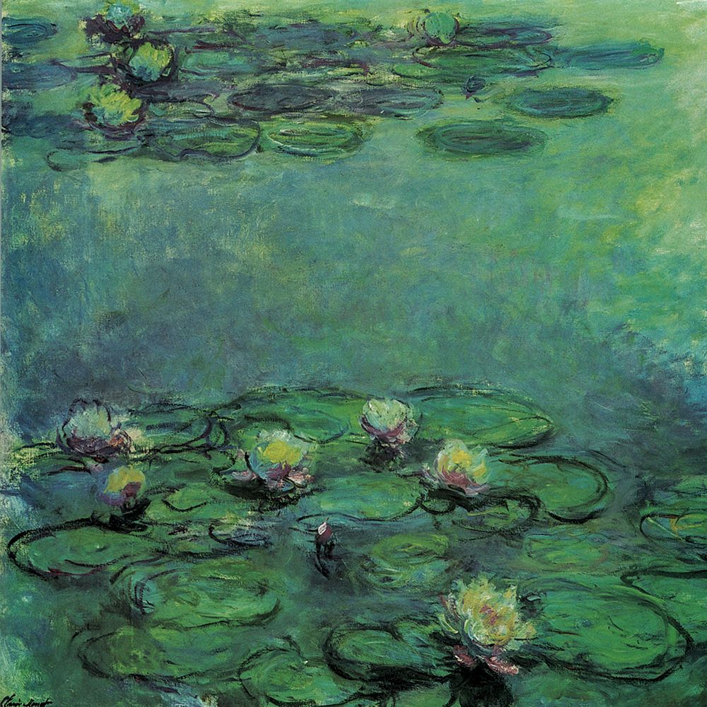Water-lilies 1914 art print by Claude Monet for $57.95 CAD
