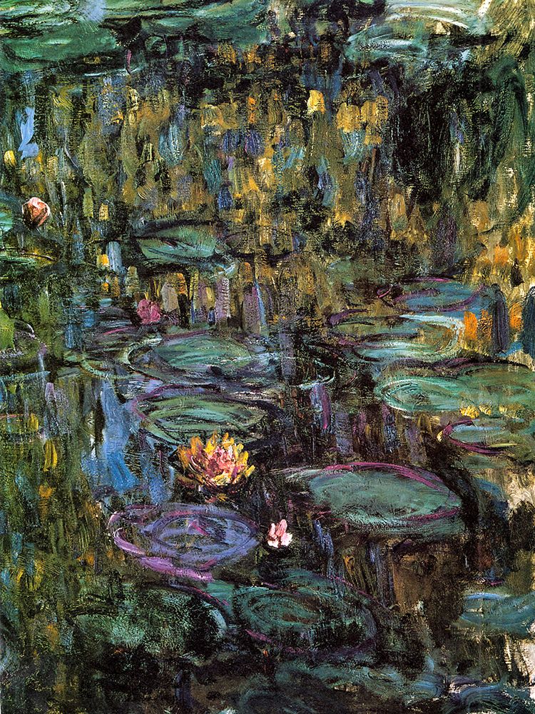 Water-lilies 1915 art print by Claude Monet for $57.95 CAD