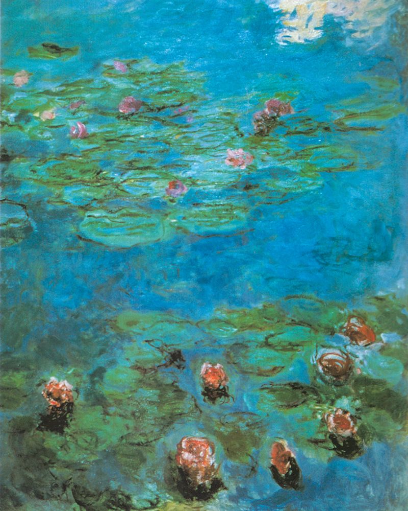 Water-lilies 1920 art print by Claude Monet for $57.95 CAD