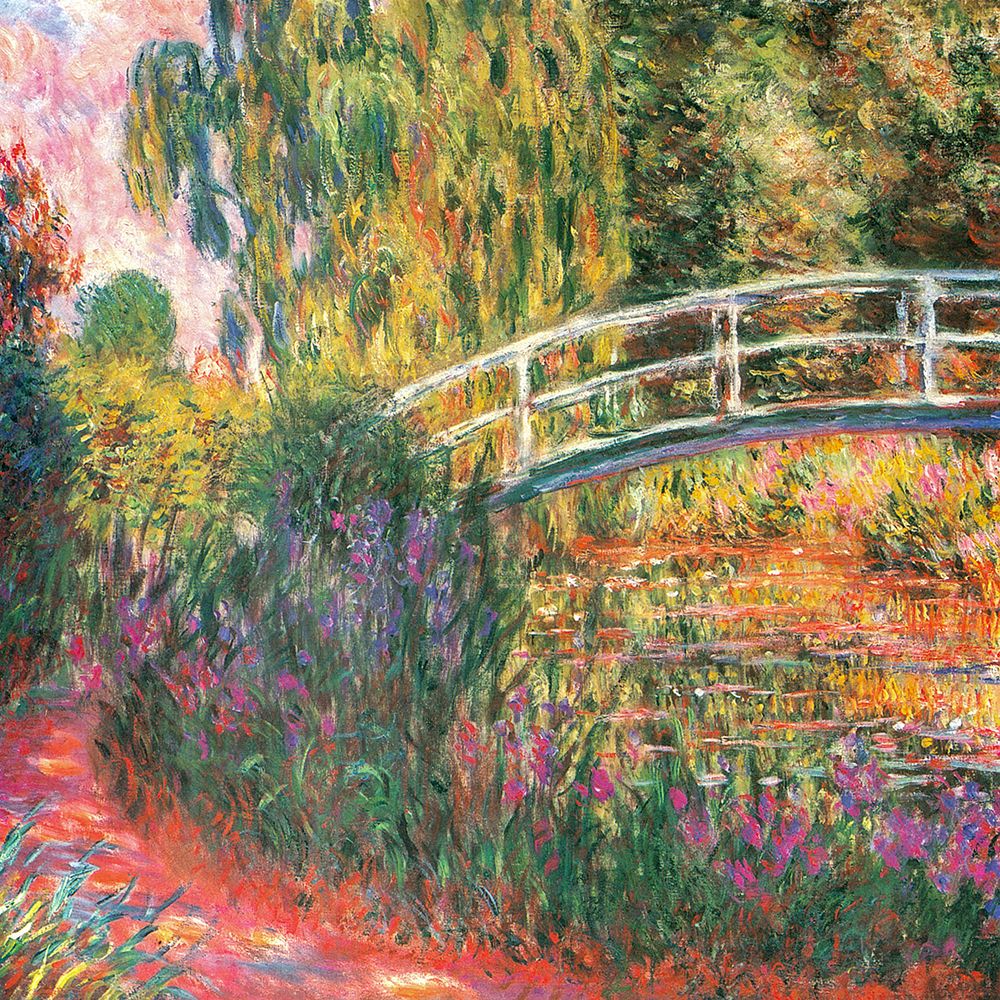 Water-lily pond-water irises 1900 art print by Claude Monet for $57.95 CAD
