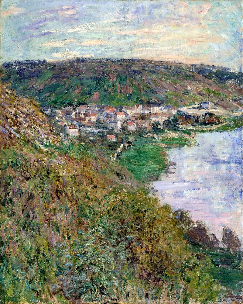 View of Vetheuil 1880 art print by Claude Monet for $57.95 CAD