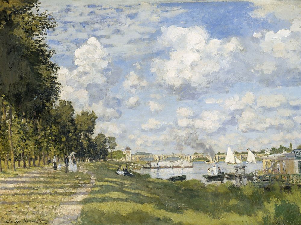 Le Bassin dâ€™Argenteuil 1872 art print by Claude Monet for $57.95 CAD