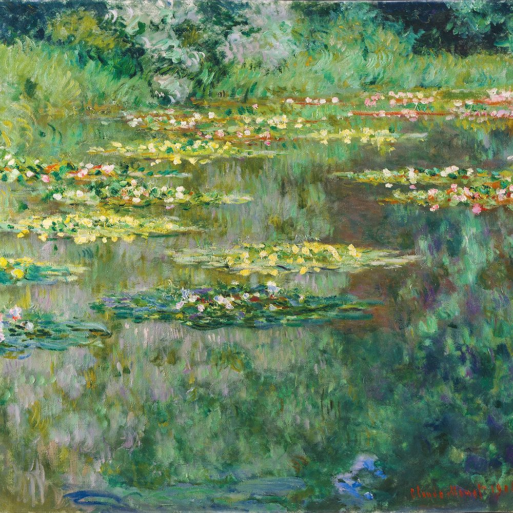 Le Bassin des Nympheas 1904 art print by Claude Monet for $57.95 CAD