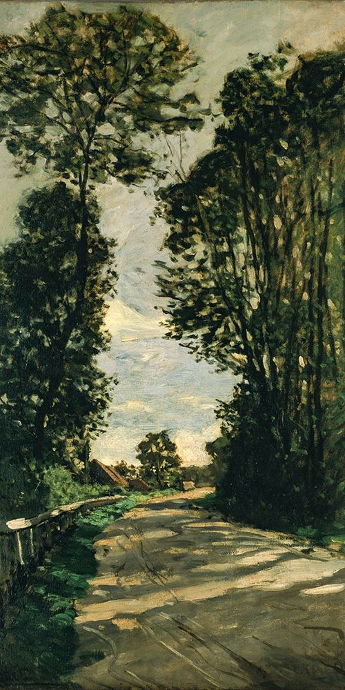 Road of the Farm Saint-Simeon art print by Claude Monet for $57.95 CAD