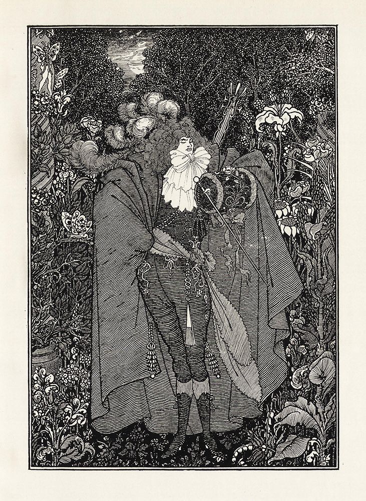 Under the Hill 1903 - The Abbe art print by Aubrey Beardsley for $57.95 CAD