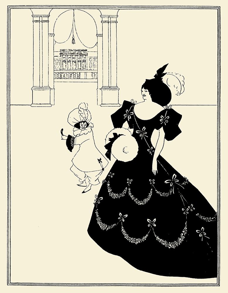 Yellow Book 1894 Vol.2 - Marionettes 1 art print by Aubrey Beardsley for $57.95 CAD