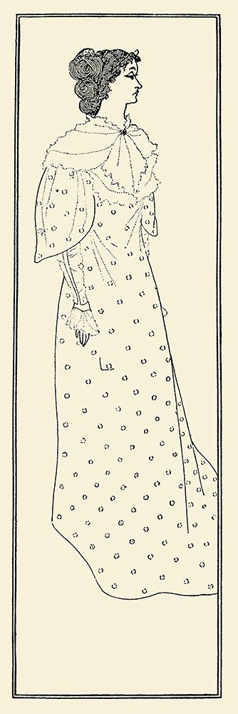 Yellow Book 1895 Vol.4 - Miss Winifred Emery art print by Aubrey Beardsley for $57.95 CAD