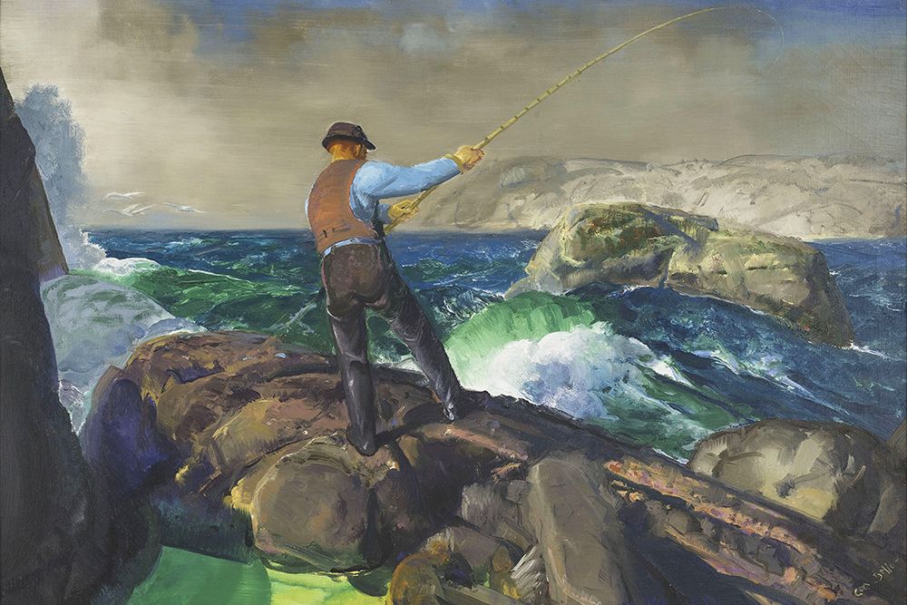 The Fisherman, 1917 art print by George Bellows for $57.95 CAD