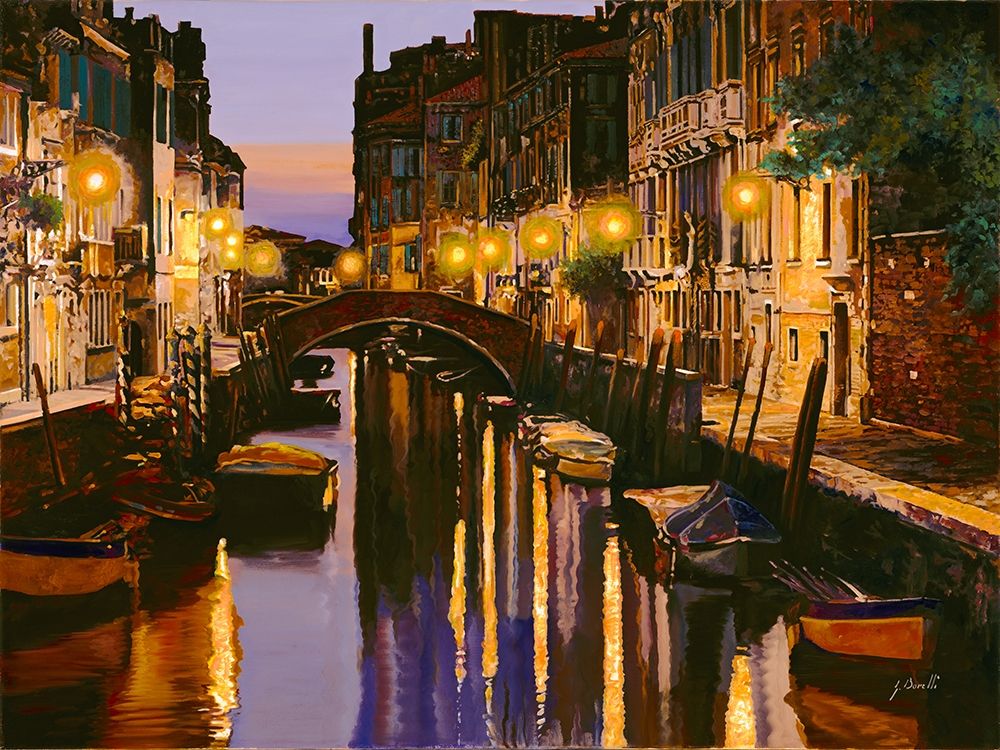 Venezia al Crepuscolo art print by Guido Borelli for $57.95 CAD