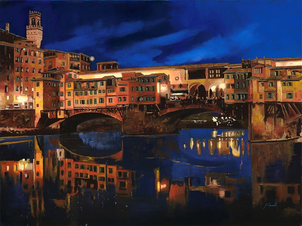 Notturno Fiorentino art print by Guido Borelli for $57.95 CAD