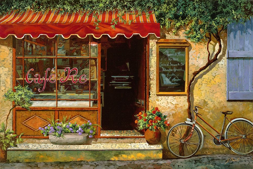 caffe re art print by Guido Borelli for $57.95 CAD