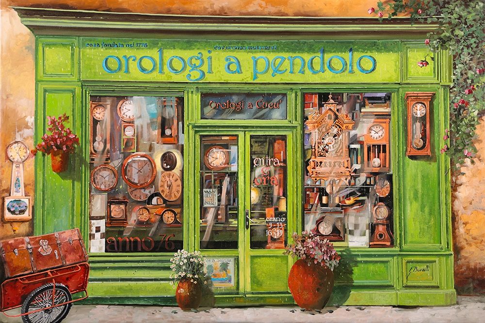 Orologi a Pendolo art print by Guido Borelli for $57.95 CAD