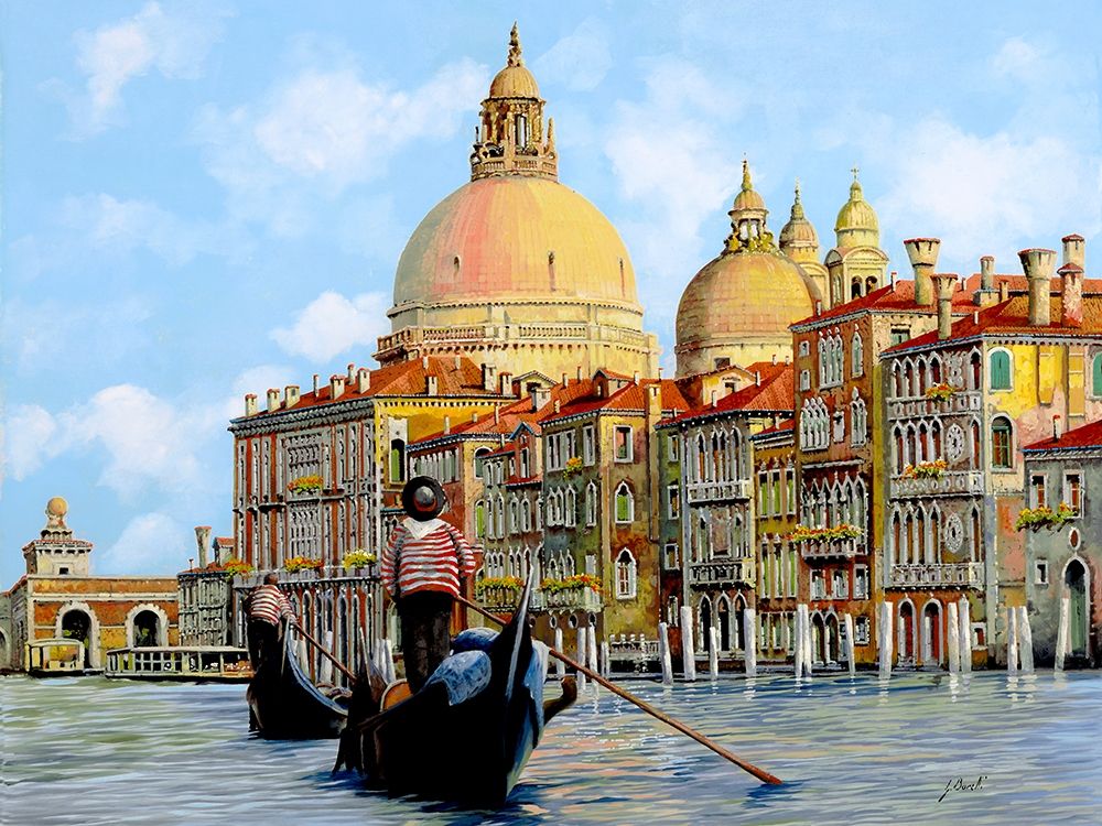 Pomeriggio a Venezia art print by Guido Borelli for $57.95 CAD